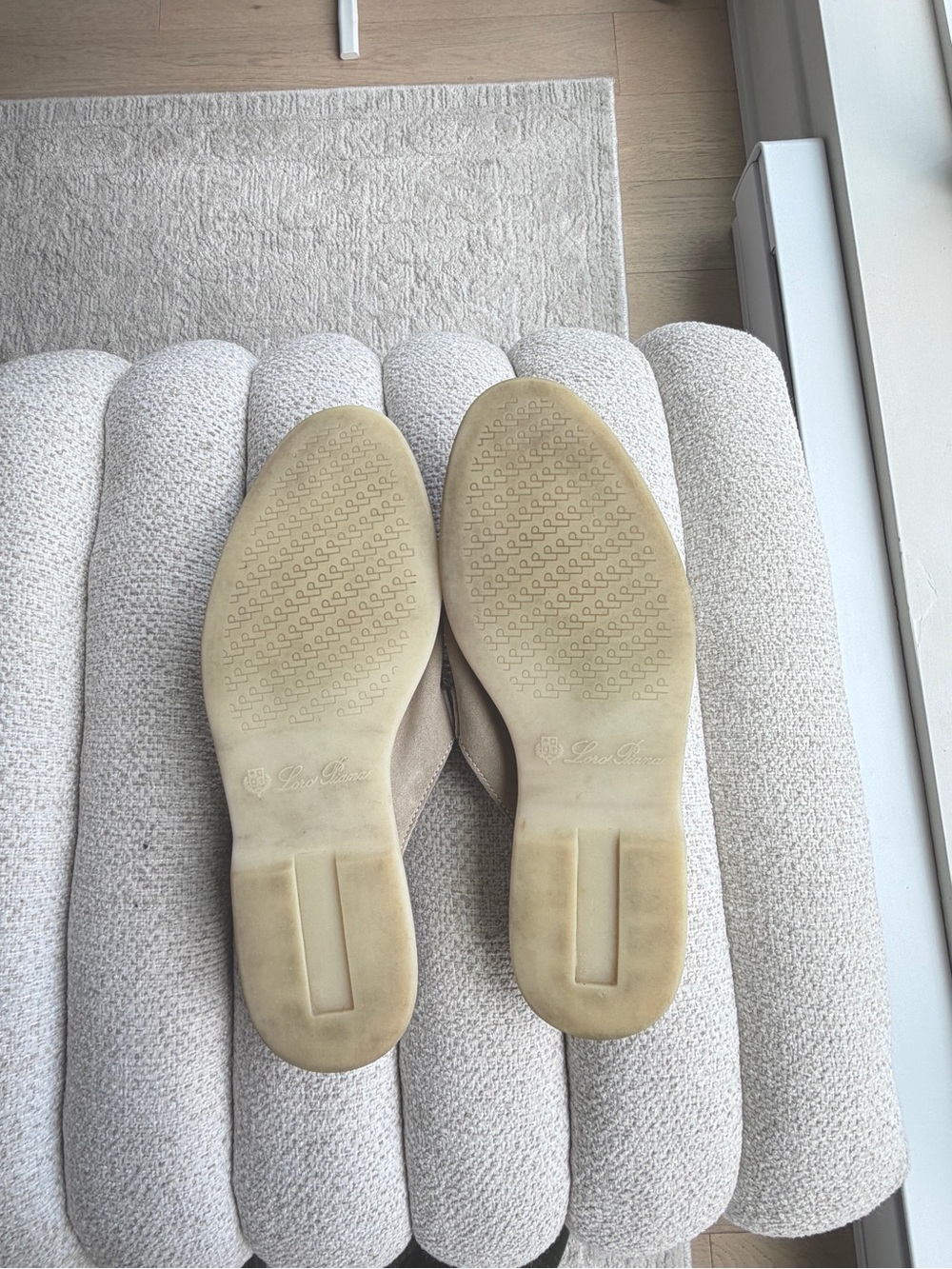Loro Piana Charms Walk Babouche Suede Loafers - Picture 5 of 6